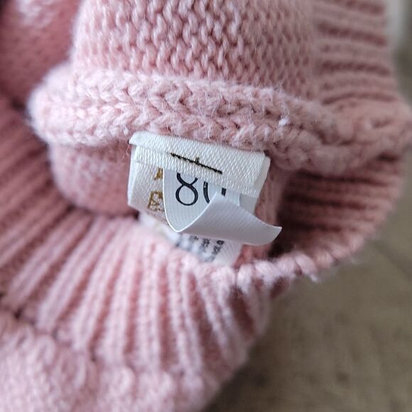 12-24 month girls long sleeve star jumper romper 💟 - Picture 6 of 6